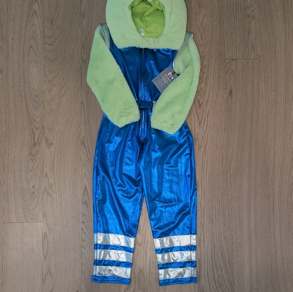 Pottery Barn Kids Alien Astronaut Costume - Green and Blue 7-8 Y - Picture 4 of 5